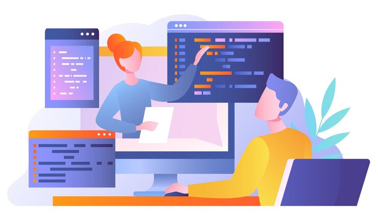 Vector student learning to write code