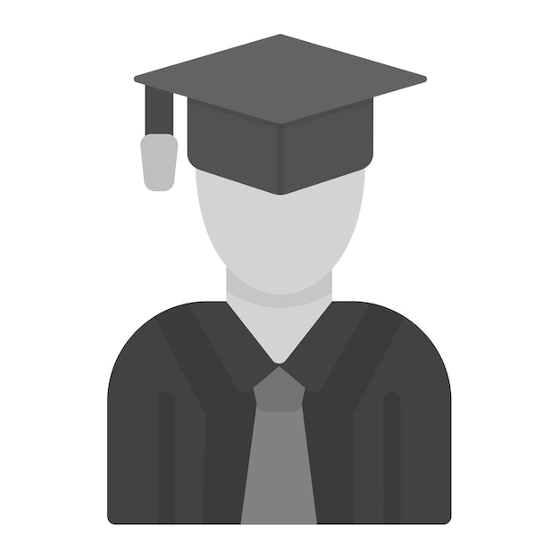 Vector student male icon vector image can be used for online education