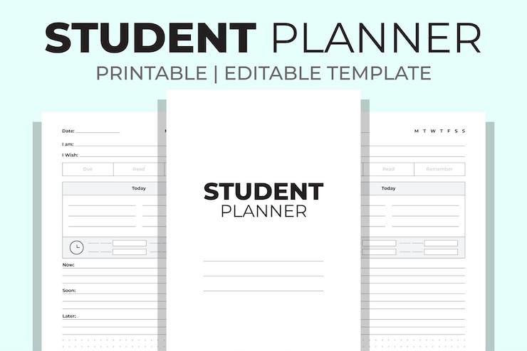 Vector student planner