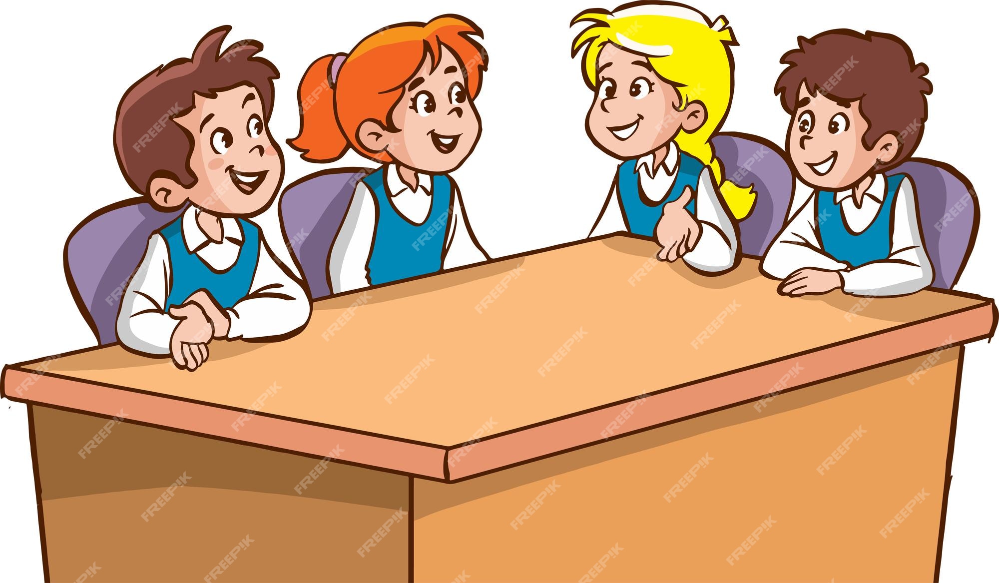 Student Group Work Cartoon 51-fun-bell-ringer-questions-warm-up-activities