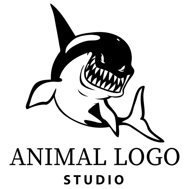 Studio-ontwerpen voor dierenlogo's