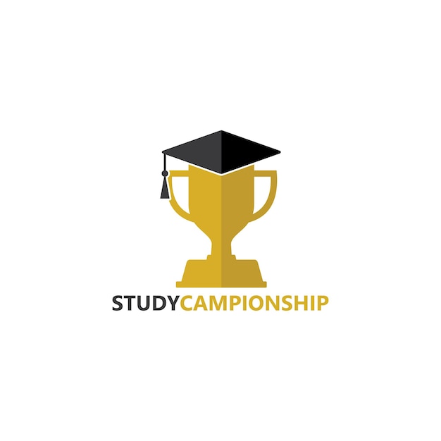Дизайн шаблона логотипа чемпионата исследования
