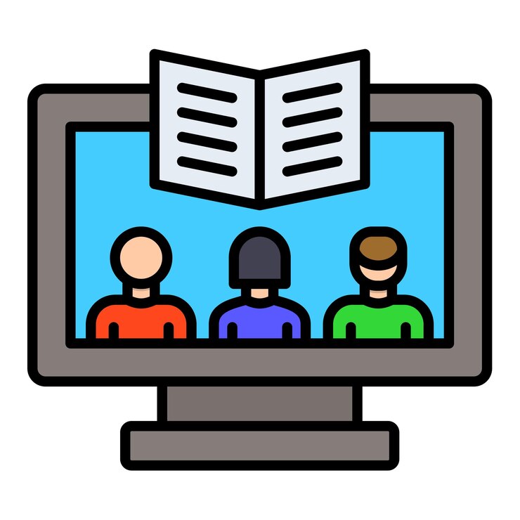 Vector study icon
