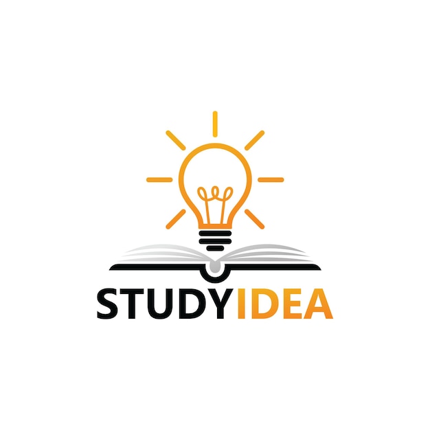 Study idea logo template design