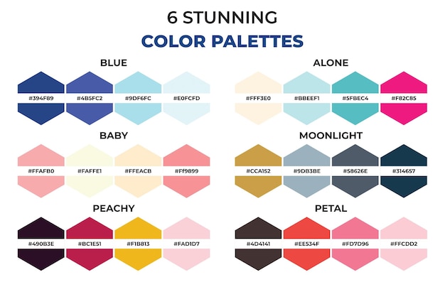 stunning color palettes