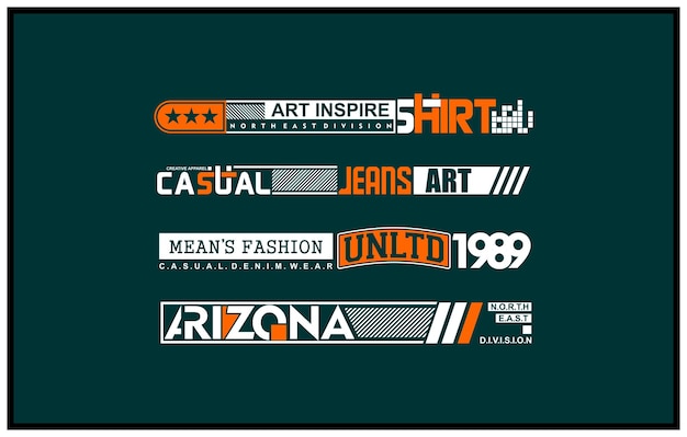 Style design Vector typography for print perfect for tshirts design clothing hoodies etc