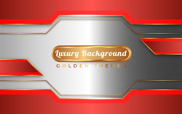 Style golden white background