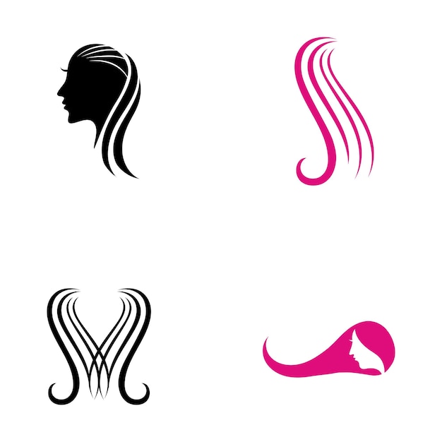 Style haircut icon illustration