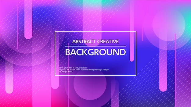 Stylish abstract background with bright colors