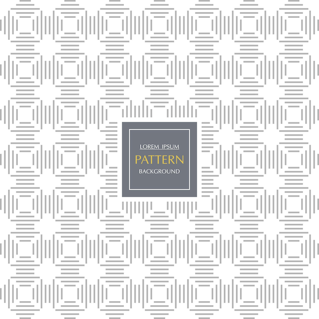 Stylish abstract line square pattern background