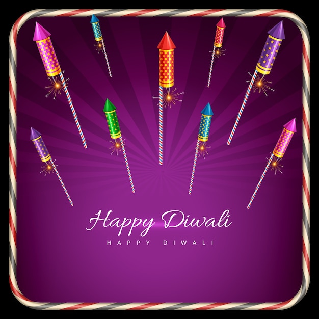 Stylish background of diwali