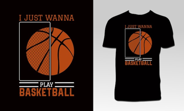 Stylish Basketball T Shirt Design