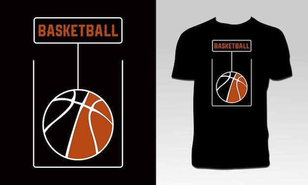 Stylish Basketball T Shirt Design