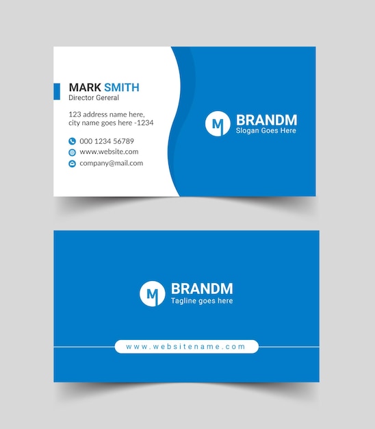 Stylish business card design