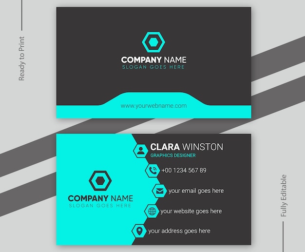 Stylish Business Card Design