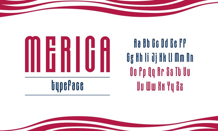 Vector stylish condensed font. typeface design vector illustration.