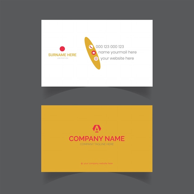 Stylish Creative Modern Business Card Design