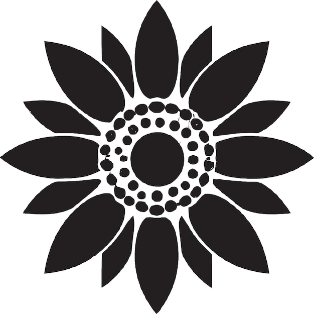 Стильный цветочный векторный логотип для вашего сайта