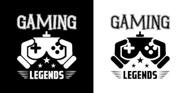 Stylish gaming t shirt and apparel trendy typography t shirt design for game lover