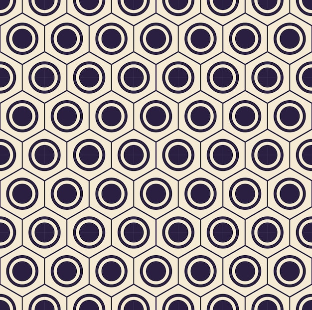 Stylish hexagonal pattern background