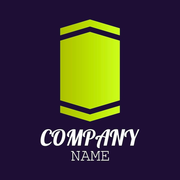 Stylish logo for the company. finished logo. vector