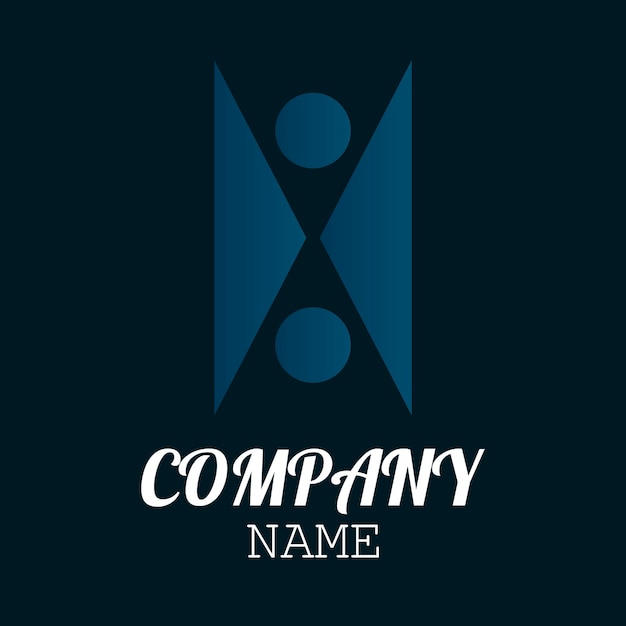 Stylish logo for the company. Finished logo. Vector