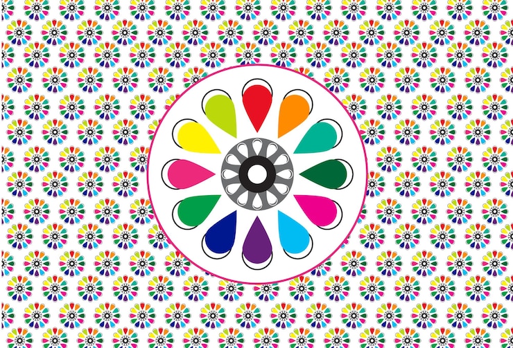 Vector stylish modern pattern background design