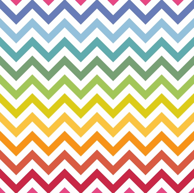 stylish pattern with zigzag lines