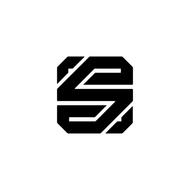 Vector stylish s logo