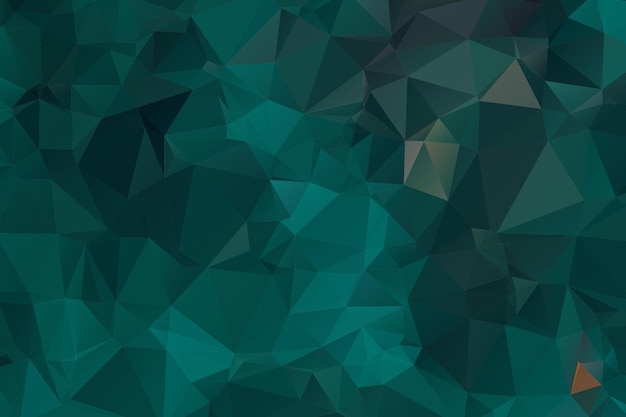 Vector stylish sea blue vector polygonal abstract background