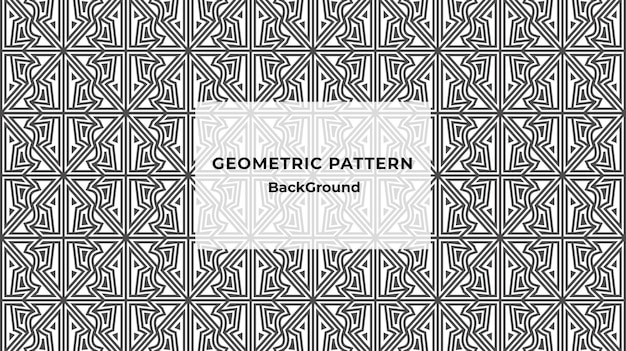 Stylish seamless geometric pattern background