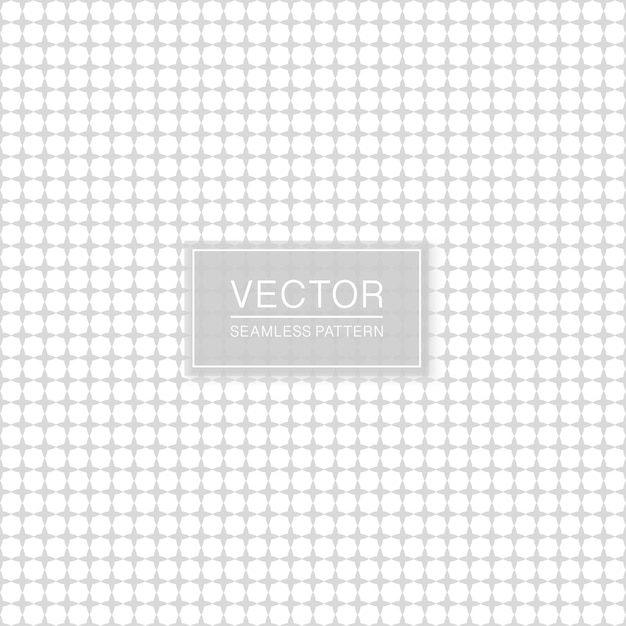Stylish seamless ornamental pattern White and gray decorative texture Abstract delicate background