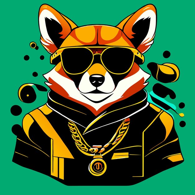 Stylish vector swagger composition