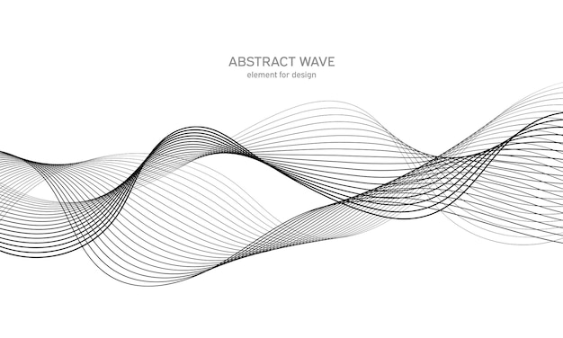 Stylized line wave equalizer.