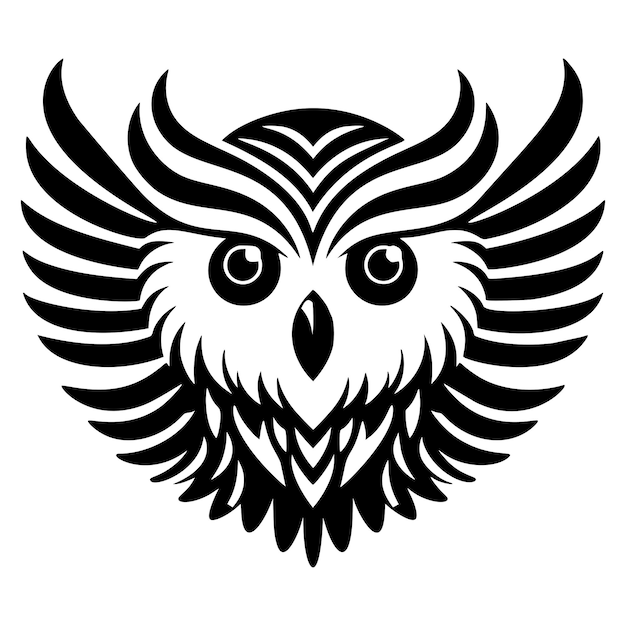 Stylized Owl Illustration