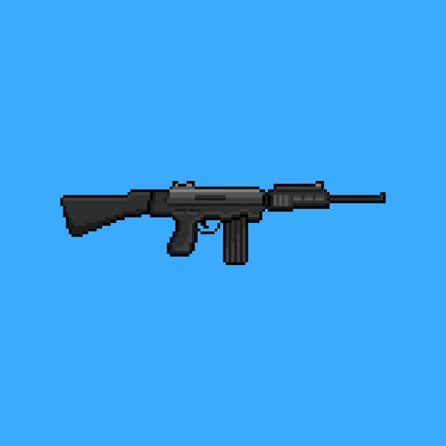 Sub machine pixel art