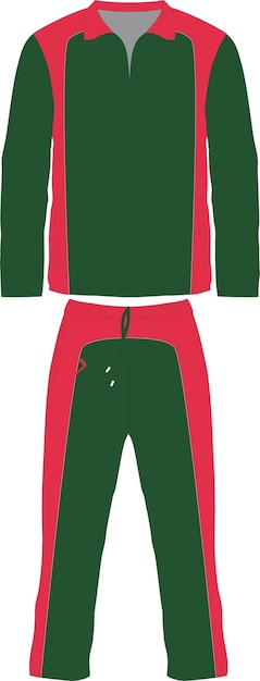 Vector sublimated tracksuits mock ups