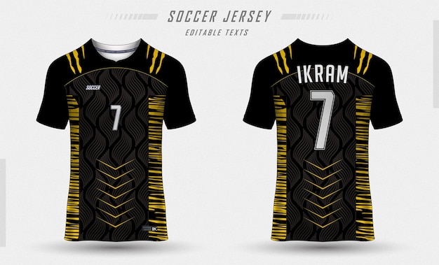 Sublimation Jersey black By Ikram raza