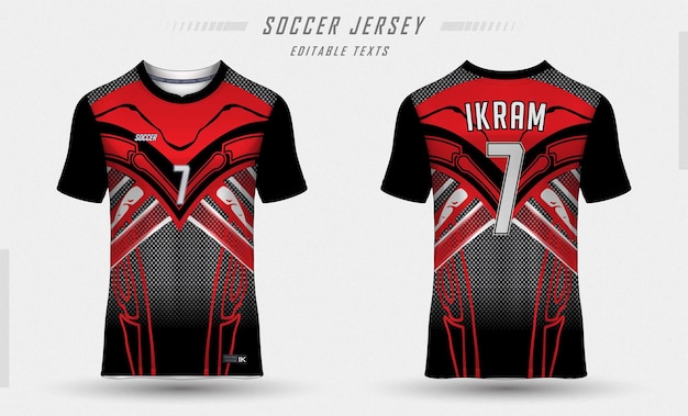 Sublimation Jersey black By Ikram raza