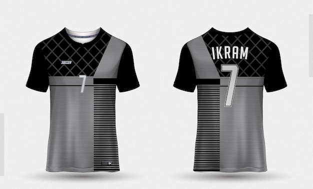 Sublimation Jersey black By Ikram raza