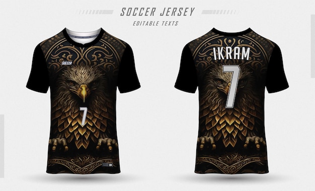 Sublimation Jersey black By Ikram raza