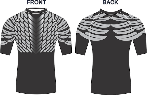 Sublimation Men Compression Shirts and Shorts Custom Design Mock ups