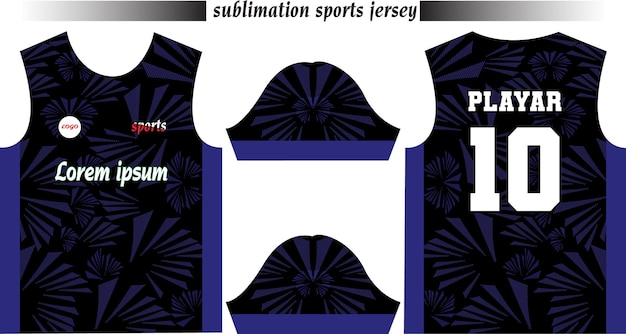 Progettazione di maglie sportive di sublimazione