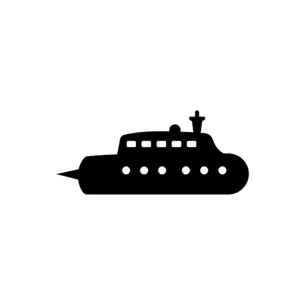 Vector submarine icon