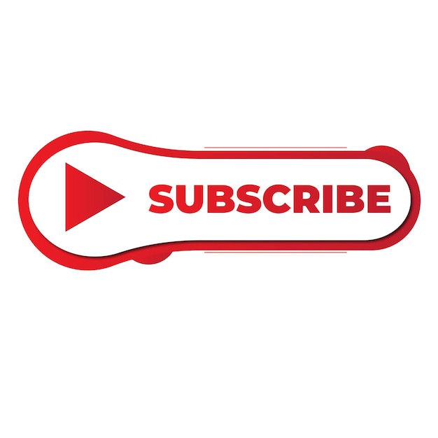 subscribe button design colorful