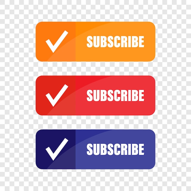 Subscribe button Subscribe to follow the blog Vector