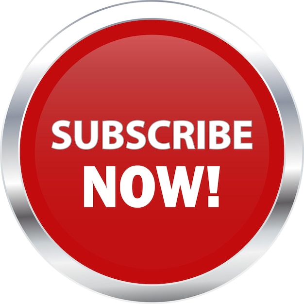 Subscribe now Button Subscribe now sign vector Subscribe now Red icon