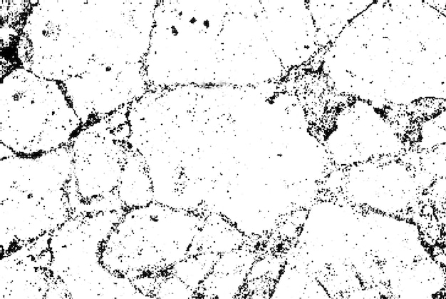 微妙な黒のハーフトーンベクトルクラックテクスチャオーバーレイ。モノクロの抽象的な飛び散った白い背景。点線の穀物の黒と白のザラザラしたグランジの背景。ドットとサークルのダーティ効果。