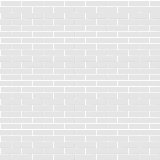 Subway tile pattern. Metro white ceramic bricks background. Realistic illustration.