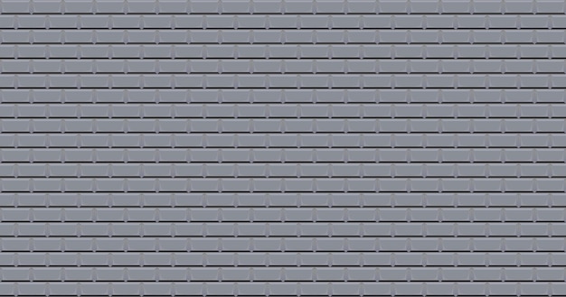 Vector subway tile seamless pattern gray color